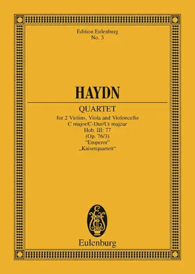 Haydn / Döge |  String Quartet C major, Emperor | eBook | Sack Fachmedien