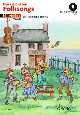 Magolt |  Die schönsten Folksongs - 1-2 Violinen. | Buch |  Sack Fachmedien