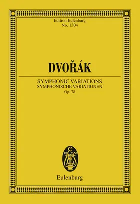 Dvorák / Dvo?ák |  Symphonic Variations | eBook | Sack Fachmedien