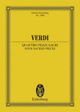 Verdi / Arnold |  Quattro Pezzi Sacri | eBook | Sack Fachmedien