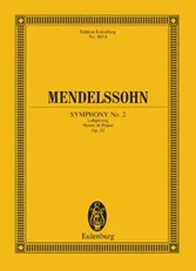Mendelssohn Bartholdy |  Symphony No. 2 Bb major | eBook | Sack Fachmedien