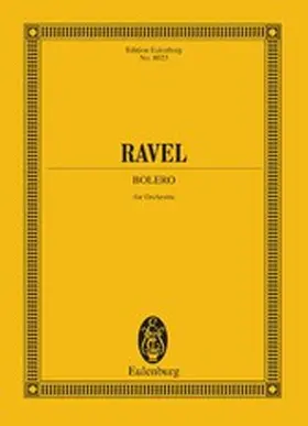 Ravel / Orenstein |  Bolero | eBook | Sack Fachmedien