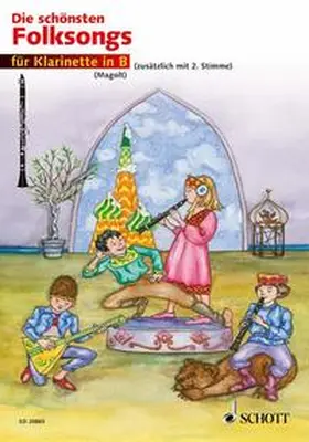 Magolt |  Die schönsten Folksongs/für Klarinette in B | Buch |  Sack Fachmedien