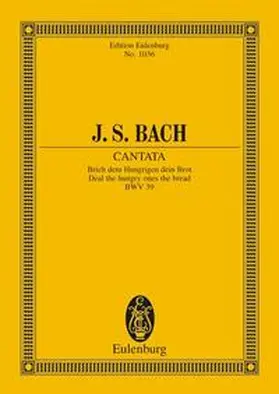 Schering |  Kantate Nr. 39 (Dominica 1 post Trinitatis) | Sonstiges |  Sack Fachmedien