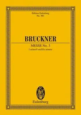 Redlich |  Messe Nr. 3 f-Moll | Sonstiges |  Sack Fachmedien