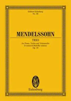 Klaviertrio d-Moll | Buch | 978-3-7957-6357-2 | www2.sack.de