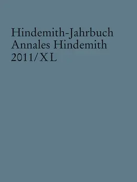 Hindemith-Institut, Frankfurt/Main | Hindemith-Jahrbuch | Buch | 978-3-7957-7051-8 | sack.de