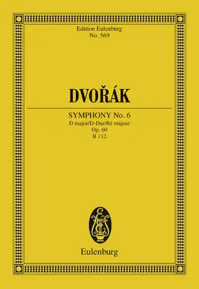 Dvorák / Dvo?ák |  Symphony No. 6 D major | eBook | Sack Fachmedien