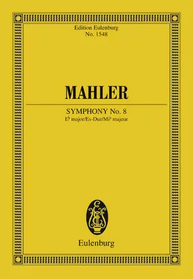 Mahler |  Symphony No. 8 Eb major | eBook | Sack Fachmedien