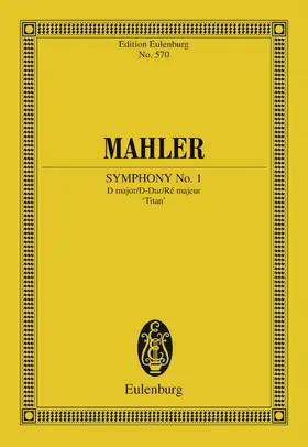 Mahler |  Symphony No. 1 D major | eBook | Sack Fachmedien
