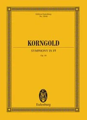 Korngold |  Symphony in F# | eBook | Sack Fachmedien