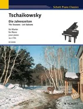 Korabel'nikova / Vajdman |  Die Jahreszeiten op. 37bis | Buch |  Sack Fachmedien