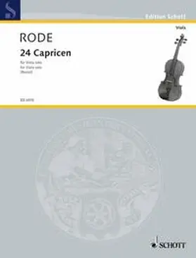 Rostal |  24 Capricen | Sonstiges |  Sack Fachmedien