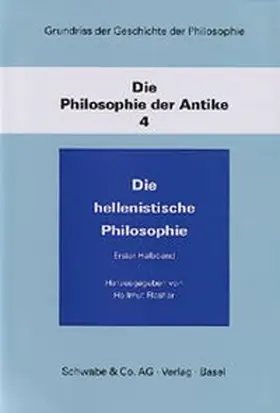 Flashar |  Die hellenistische Philosophie | Buch |  Sack Fachmedien