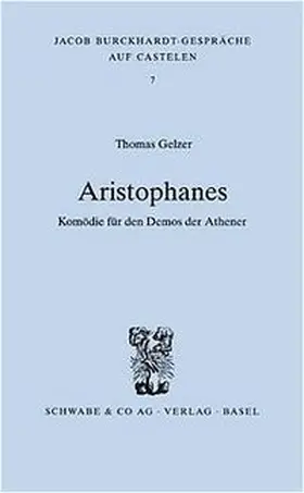 Gelzer |  Aristophanes - Komödie für den Demos der Athener | Buch |  Sack Fachmedien