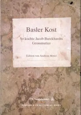 Morel |  Basler Kost | Buch |  Sack Fachmedien