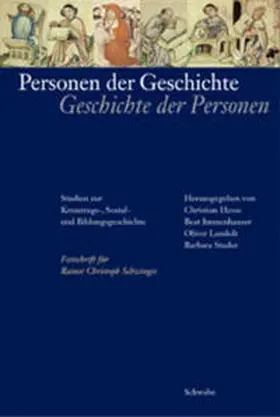 Hesse / Immenhauser / Landolt |  Personen der Geschichte - Geschichte der Personen | Buch |  Sack Fachmedien