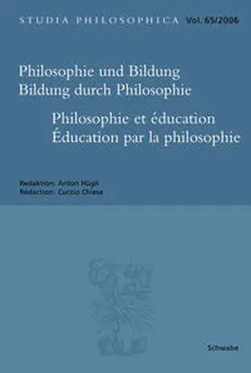  Philosophie und Bildung. Bildung durch Philosophie | Buch |  Sack Fachmedien