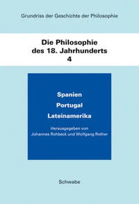 Rohbeck / Rother |  Grundriss der Geschichte der Philosophie / Die Philosophie des 18. Jahrhunderts | Buch |  Sack Fachmedien