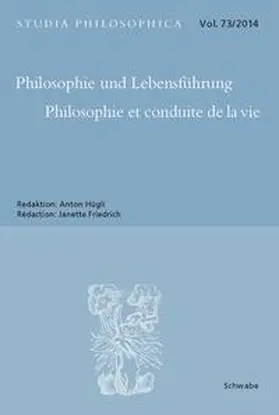  Philosophie und Lebensführung Philosophie et Conduite de la vie | Buch |  Sack Fachmedien