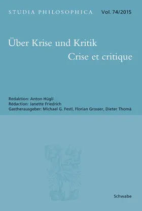 Hügli / Friedrich / Thomae |  Über Krise und Kritik - Crise et critique | eBook | Sack Fachmedien