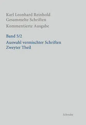 Reinhold / Bondeli / Imhof |  Auswahl vermischter Schriften - Zweyter Theil | Buch |  Sack Fachmedien