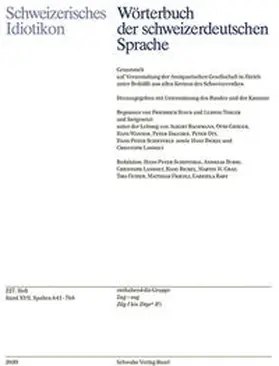 Verein für das Schweizerdeutsche Wörterbuch |  Schweizerisches Idiotikon, Band XVII, Heft 227 | Buch |  Sack Fachmedien