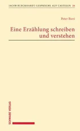 Bieri |  Eine Erzählung schreiben und verstehen | eBook | Sack Fachmedien