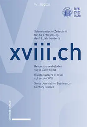 SGEAJ |  xviii.ch, Vol. 15/2024 | Buch |  Sack Fachmedien