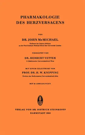 McMichael |  Pharmakologie des Herzversagens | Buch |  Sack Fachmedien