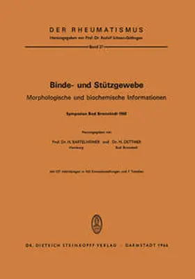 Dettmer / Bartelheimer |  Binde- und Stützgewebe | Buch |  Sack Fachmedien