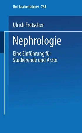 Frotscher |  Nephrologie | Buch |  Sack Fachmedien