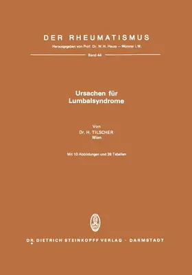 Tilscher |  Ursachen für Lumbalsyndrome | Buch |  Sack Fachmedien