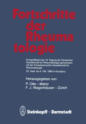 Wagenhäuser / Otte |  Fortschritte der Rheumatologie | Buch |  Sack Fachmedien
