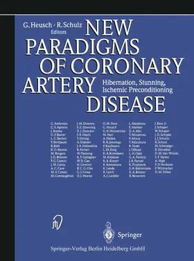 Heusch / Schulz |  New Paradigms of Coronary Artery Disease | Buch |  Sack Fachmedien