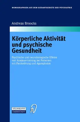 Broocks |  Körperliche Aktivität und psychische Gesundheit | Buch |  Sack Fachmedien