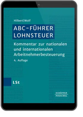 Hartz / Hilbert / Meeßen |  ABC-Führer Lohnsteuer | Datenbank |  Sack Fachmedien