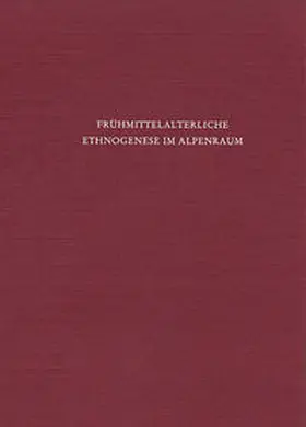 Beumann / Schröder |  Frühmittelalterliche Ethnogenese im Alpenraum | Buch |  Sack Fachmedien