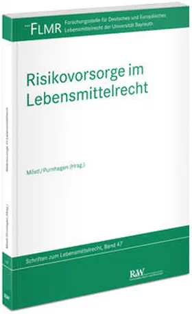 Möstl / Purnhagen |  Risikovorsorge im Lebensmittelrecht | Buch |  Sack Fachmedien
