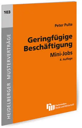 Pulte |  Geringfügige Beschäftigung | Buch |  Sack Fachmedien