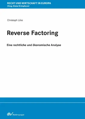 Lüke |  Reverse Factoring | eBook | Sack Fachmedien