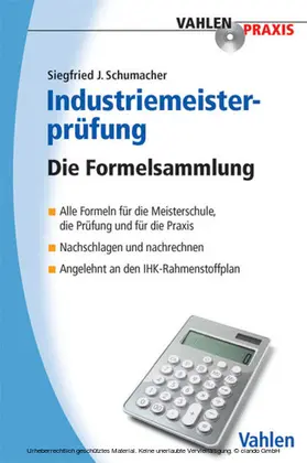 Schumacher |  Industriemeisterprüfung | eBook | Sack Fachmedien