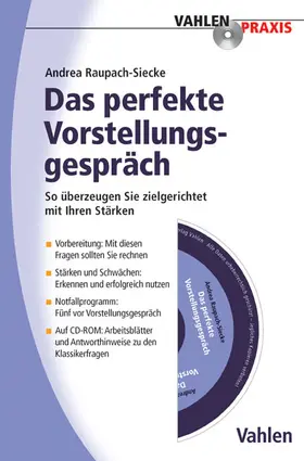 Raupach-Siecke |  Das perfekte Vorstellungsgespräch | Buch |  Sack Fachmedien