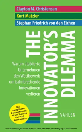 Christensen |  The Innovator's Dilemma | eBook | Sack Fachmedien