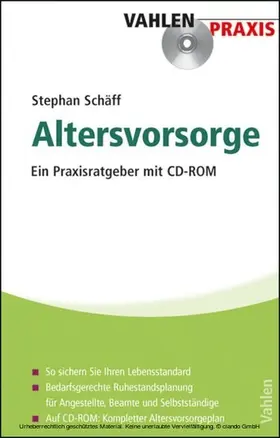 Schäff |  Altersvorsorge | eBook | Sack Fachmedien