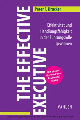 Drucker |  The Effective Executive | eBook | Sack Fachmedien