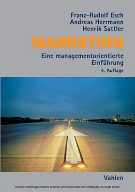 Esch / Herrmann / Sattler |  Marketing | eBook | Sack Fachmedien