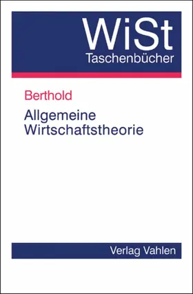  Allgemeine Wirtschaftstheorie | eBook | Sack Fachmedien