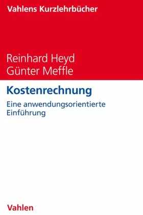 Heyd / Meffle |  Kostenrechnung | eBook | Sack Fachmedien