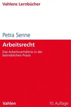 Senne |  Arbeitsrecht | Buch |  Sack Fachmedien